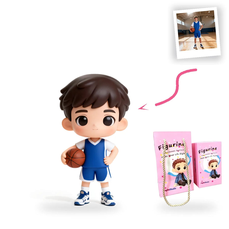 Custom Basketball Figurine From Photo