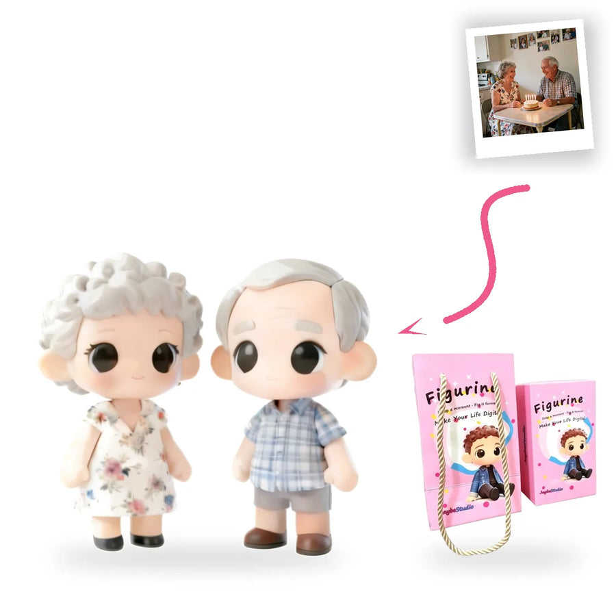 Custom Anniversary Figurine From Photo