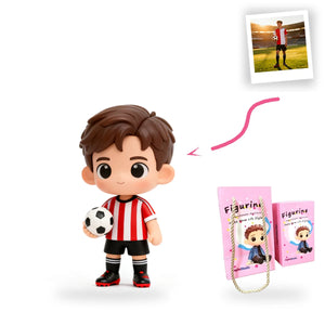 Custom Soccer Figurine From Photo